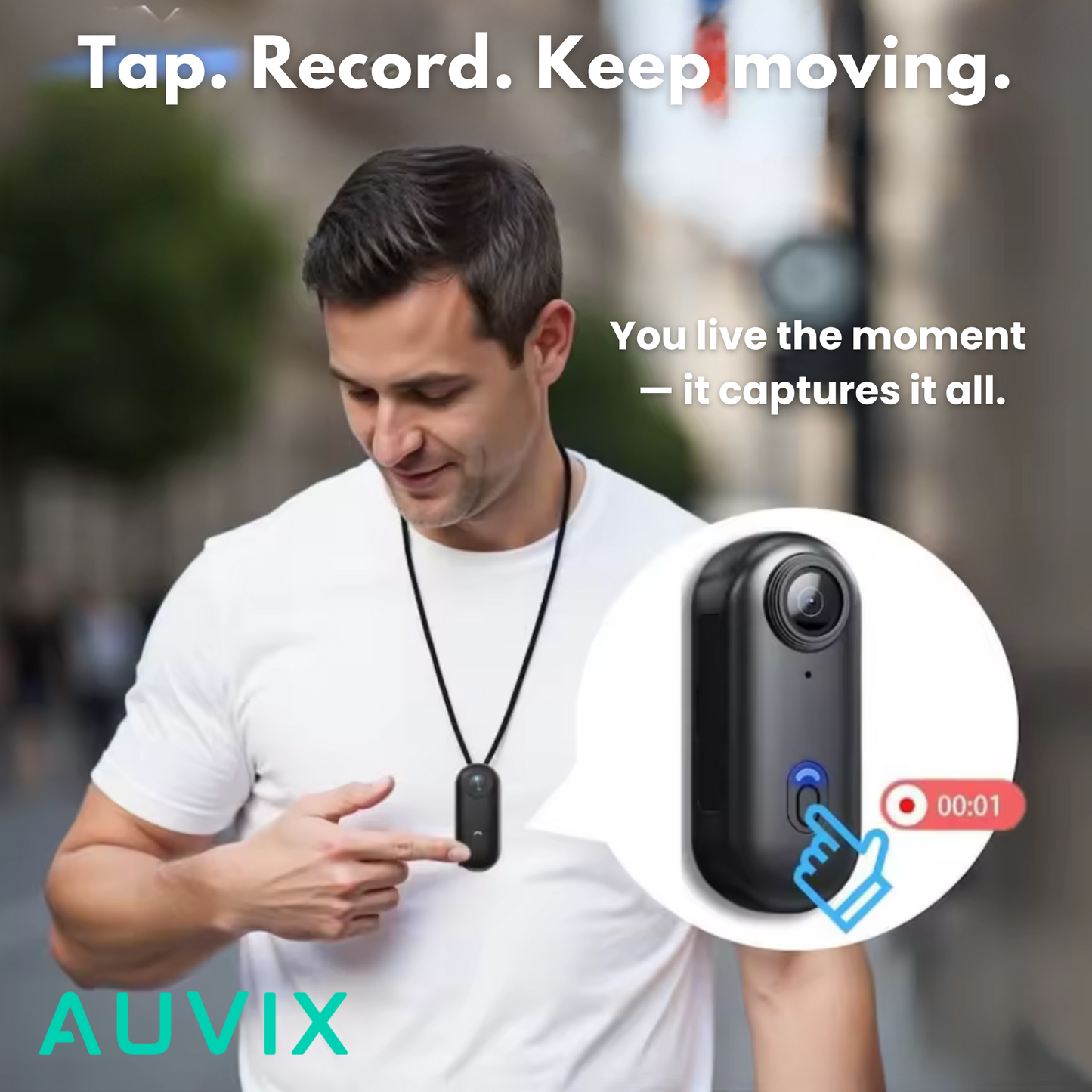 4K Portable Body Camera