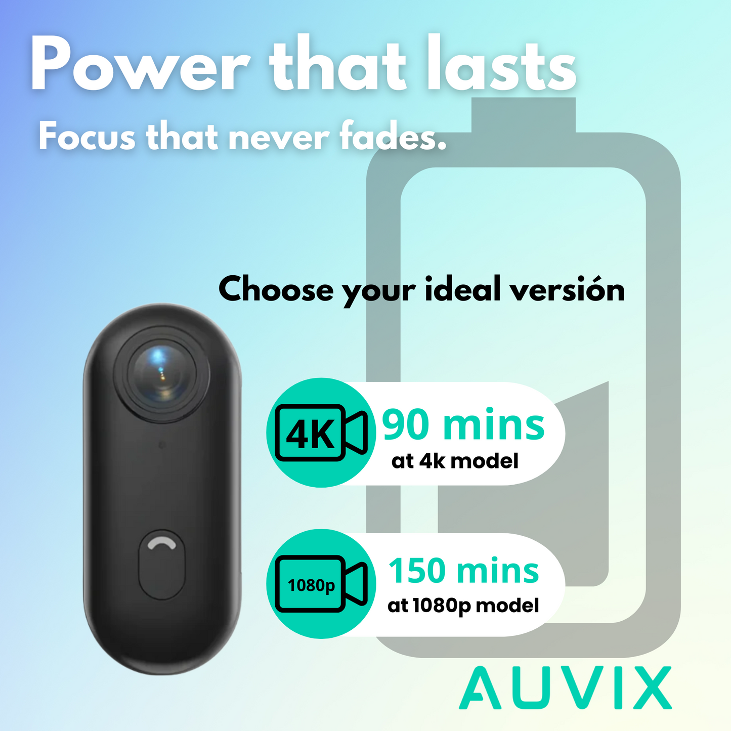 4K Portable Body Camera